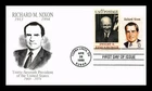 US COVER RICHARD NIXON 37TH PRESIDENT FIRST DAY ISSUE COMBO PANDA CACHET