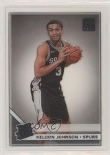 2019-20 Panini Clearly Donruss Rated Rookie Keldon Johnson #77 0g8o