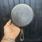 Vintage Wagner Ware Sidney Cast Iron Skillet Frying Pan -0- 6 1/2 Inches