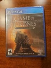 Game of Thrones: Season Pass Disc (Sony PlayStation 4, 2015)
