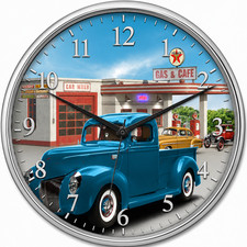 1940 Ford Pickup Truck Luxury Designed Art Stunning Wall Clock Art 3 Sizes 1940 Ford Pickup Truck Luxury Designed Art Stunning Wall Clock Art 3 Sizes