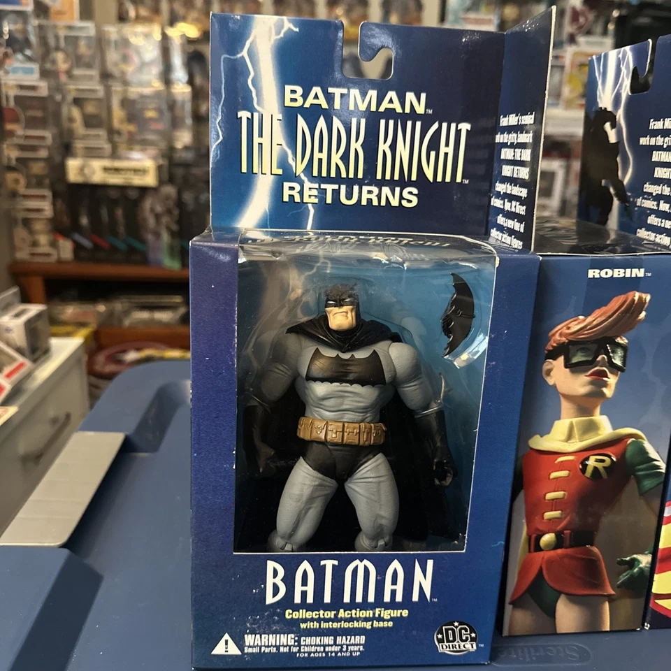 DC Direct Frank Miller’s The Dark Knight Returns Set of 4 Action Figures New - Image 2 of 4