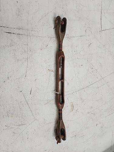 Vintage Bronze Wilcox Crittenden Turnbuckle 3/8”