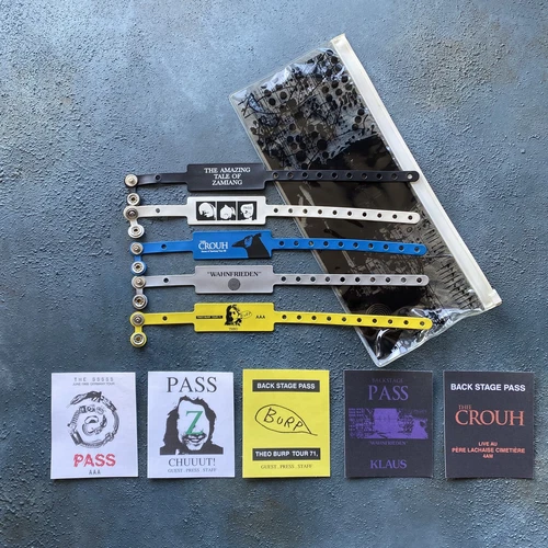 Adesivi bracciale T UNDERCOVER 2006SS T nuovi mai usati set 10 pezzi GIAPPONE