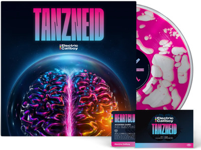 ELECTRIC CALLBOY - Tanzneid -Ltd. Electric Pink Liquid filled Vinyl NFC-Fancard