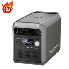 2000L 2200W 2048Wh Portable Power Station Solar Generator Outdoor RV Dabbsson