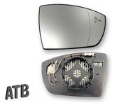 Spiegelglas Rechts Blis Spurwechselassistent AsphäRisch FüR Ford Ecosport Kuga