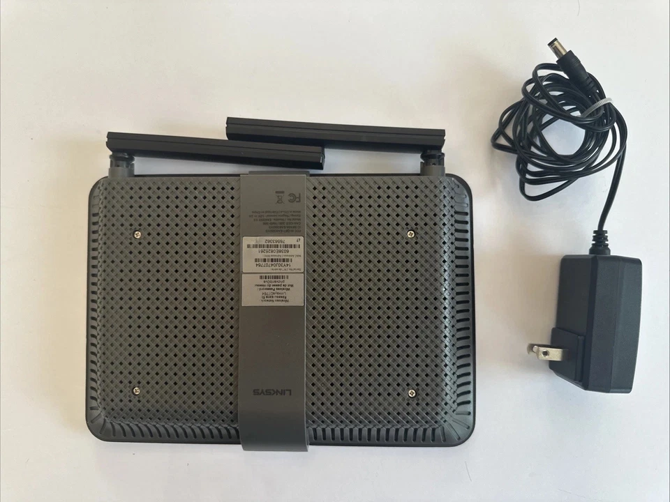 Linksys EA6350 V3 AC1200 Dual-Band 4-Port Wi-Fi Wireless Router - USED - WORKS - Image 2 of 3