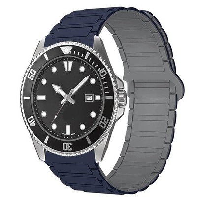 W-218H Band, 18mm, 22mm Quick Release Silicone Sport Strap Watchband for Casi...