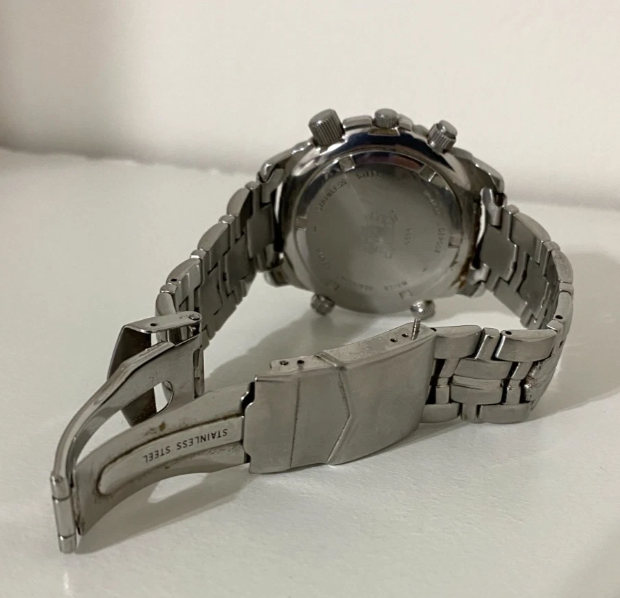 VEDI - Orologio Festina Chrono 6566 in Acciaio Inossidabile - PARTI DI RICAMBIO - Immagine 4 di 4