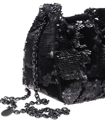 KENDALL + KYLIESequin bucket bag