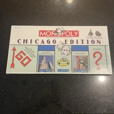 Monopoly from Parker Brothers - Chicago Edition - 2000 Sealed Box