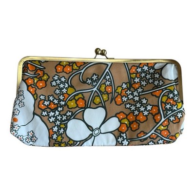 Rare Find!! Leiko Clutch Handmade Vintage Hawaiian Fabric Kauai Hawaii