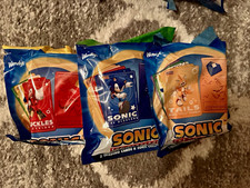 Wendy s Sonic The Hedgehog Trading Cards Packs- Sonic Tails Knuckles 2026