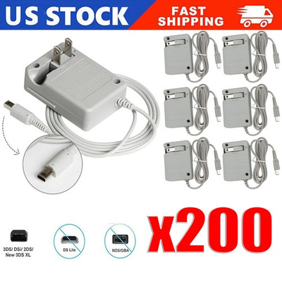 #ad #ad New AC Adapter Home Wall Charger Cable for Nintendo DSi 2DS 3DS DSi XL System $488.29
