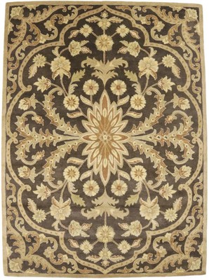 Hand-Tufted Floral Modern Rug Plush Oriental Living Room Decor Carpet 8X11 ft