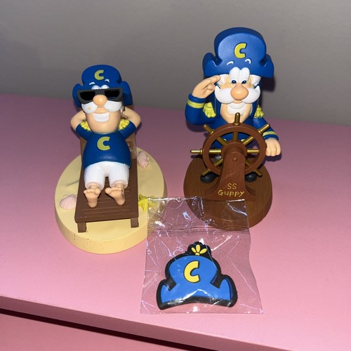 Captain Cap'n Crunch S.S. Guppy, 4" Tall Figure, Pre-Owned