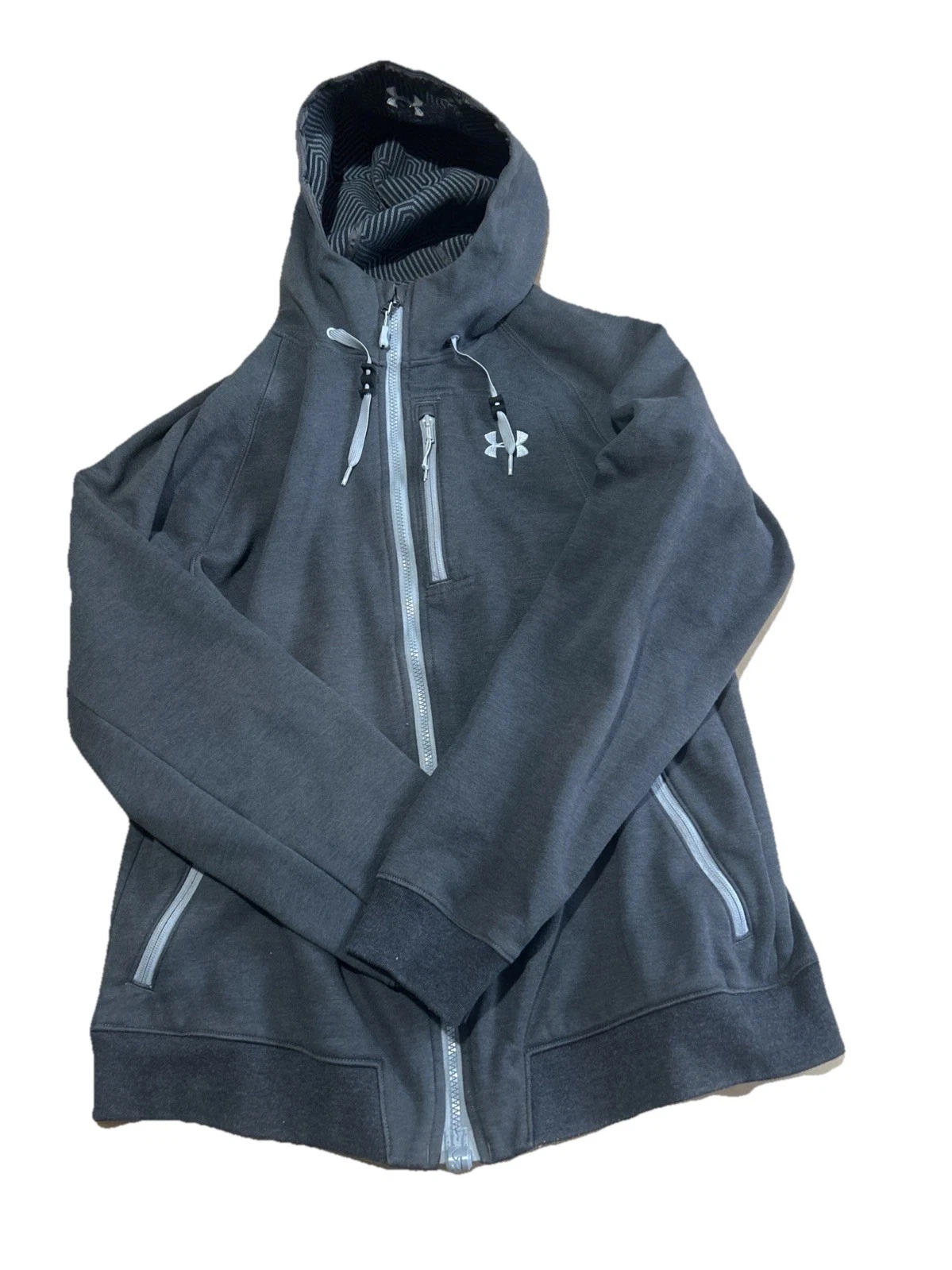 Under Armor Storm ColdGear Infrared Shield Softshell Jacket w/ Hood Men’s Large