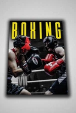 Boxing Wall Art, Fighter Poster No Frame, Printable Boxing Decor for Gym