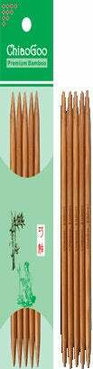 ChiaoGoo 8in long Bamboo Double Point Needles (DPNs) - Picture 1 of 1