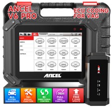 ANCEL V6 PRO All Systems Bidirectional OBD2 Scanner Diagnostic Key Programming