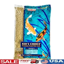 Floating Koi Fish Food 10LB Highly Digestible Pellet All Seasons Pond Fish New