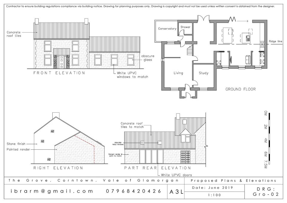 Architectural Plans - Planning permission Drawing services - On eBay Since 2002 - Image 2 of 4