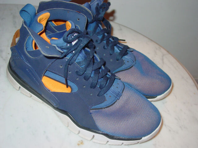 2012 Nike Air Huarache Basketball 2012 Loyal Blue/Vivid Orange Shoes! Size 10.5 | eBay