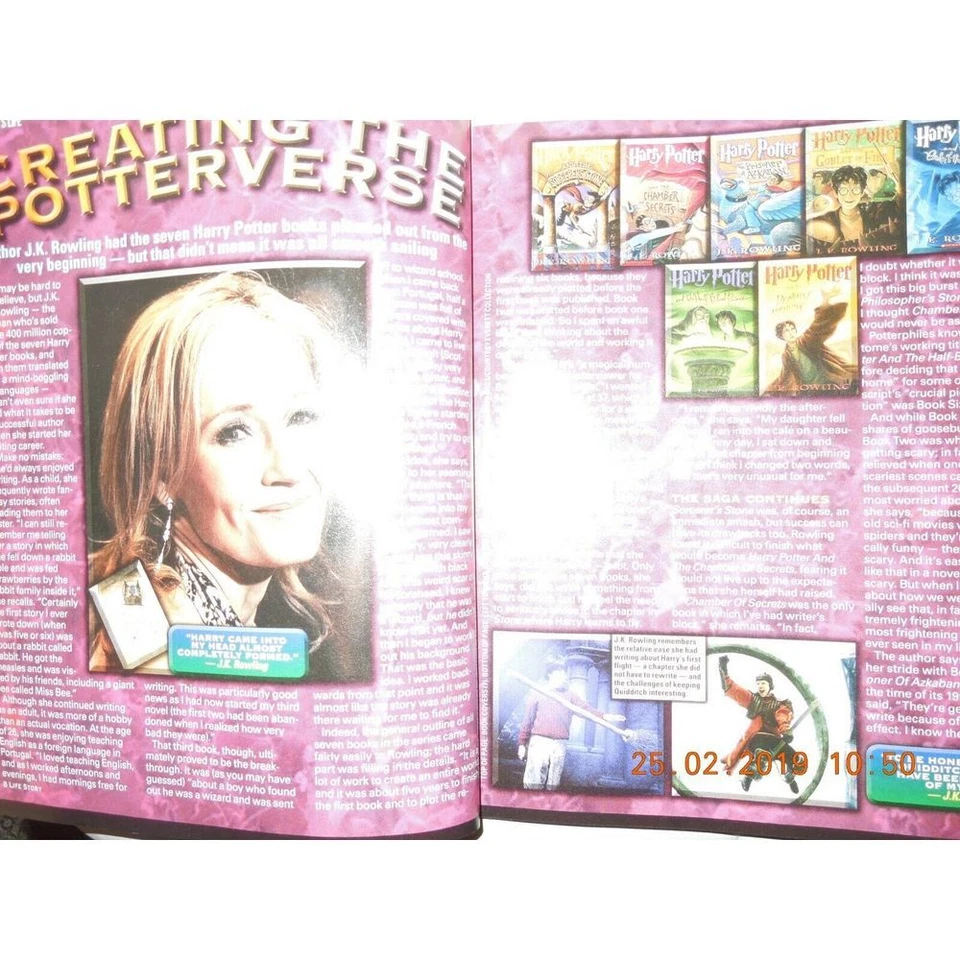 HARRY POTTER movie magic MAKING DEATHLY HALLOW PT emma watson DANIEL RADCLIFFE - Image 3 of 4