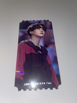 SUGA フォトカード付き DVD BTS WORLD TOUR BTS SUGA Yoongi Love Yourself World Tour SEOUL DVD Official