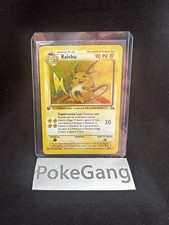 Raichu Holo 14/62 - Set Fossil Prima Edizione Italiano - Carte Vintage