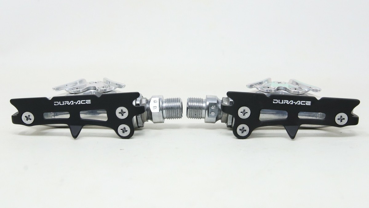 NOS SHIMANO DURA ACE PD-7400 PEDALS QUILL VINTAGE ROAD
