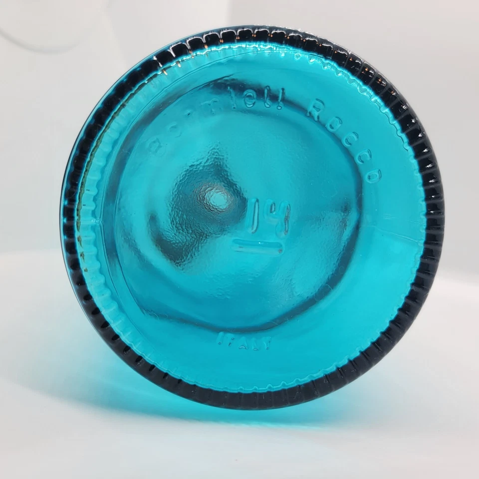 Bormioli Rocco Turquoise Giara Glass Swing Top Bottle Made in Italy 1 Liter - Image 3 of 4