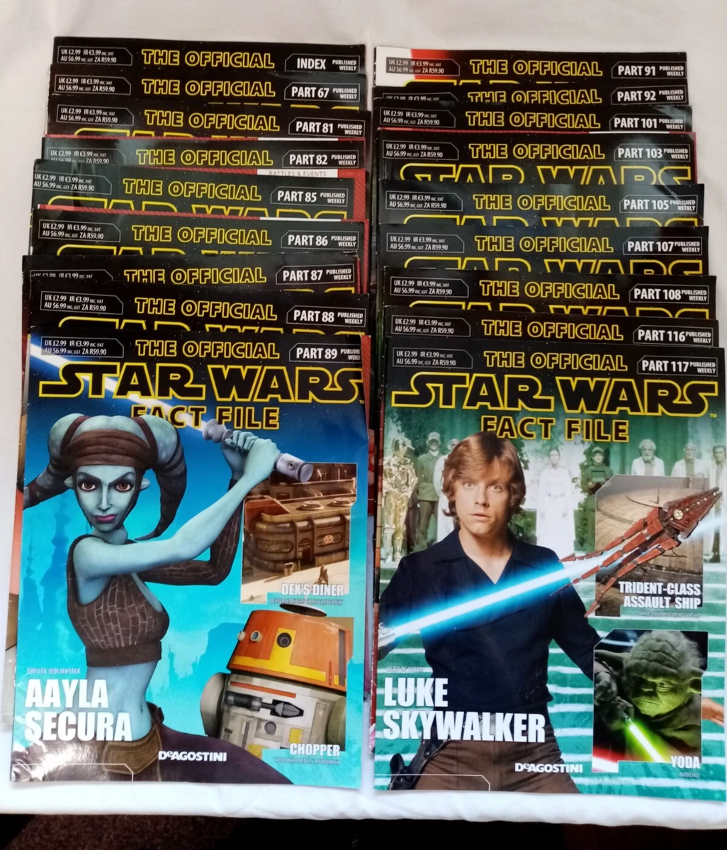 star wars fact file products for sale | eBay UK