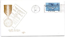 NASA MERCURY ASTRONAUT WALLY SCHIRRA HOMETOWN ORADELL NEW JERSEY 10/15/1962