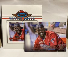 Jazz Chisholm Jr Stadium Club Master Photo 2022 Box Topper #266 Marlins Topps