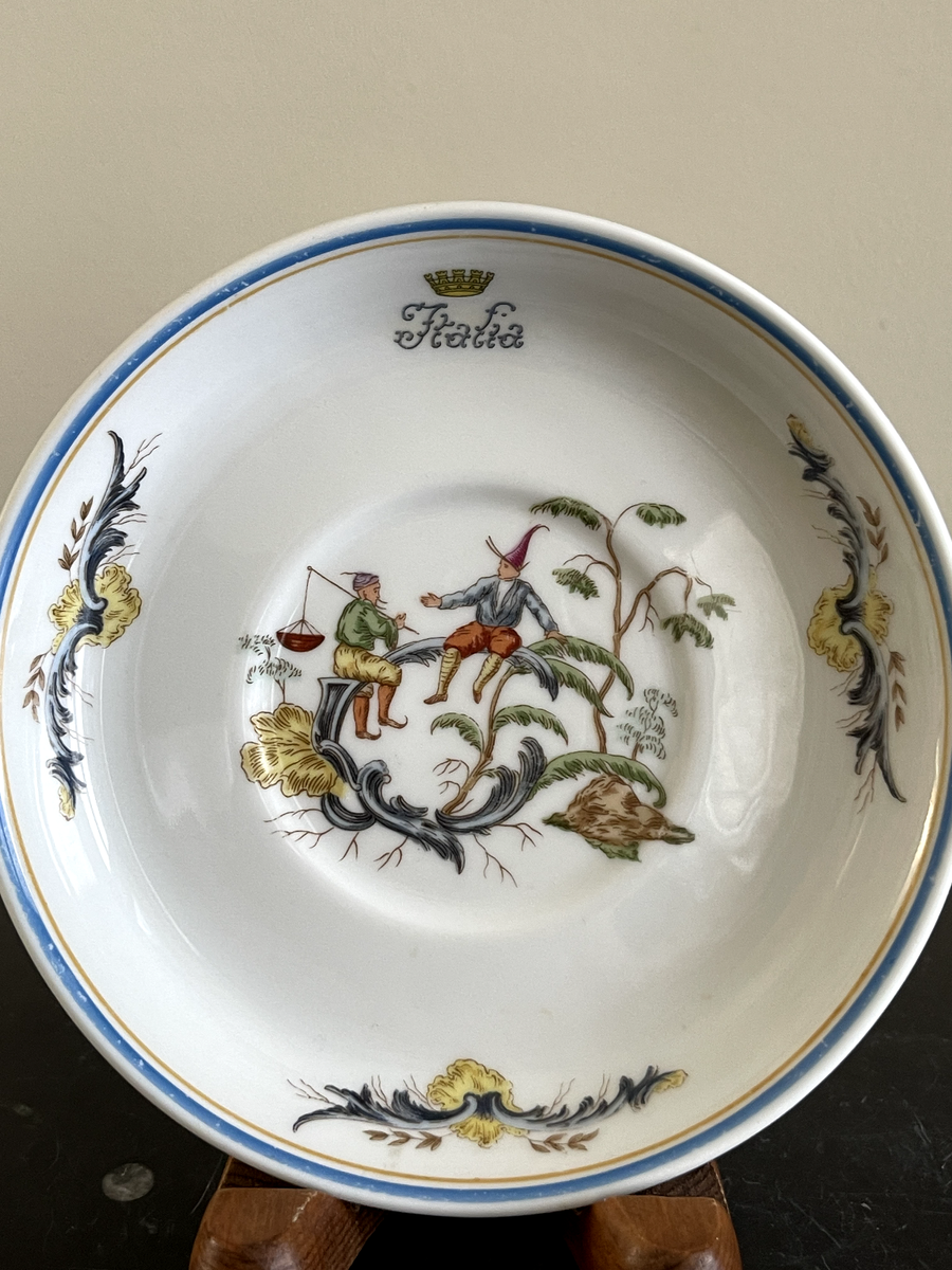 Richard Ginori Italy Andrea Doria Chinoise Pattern Saucer | eBay