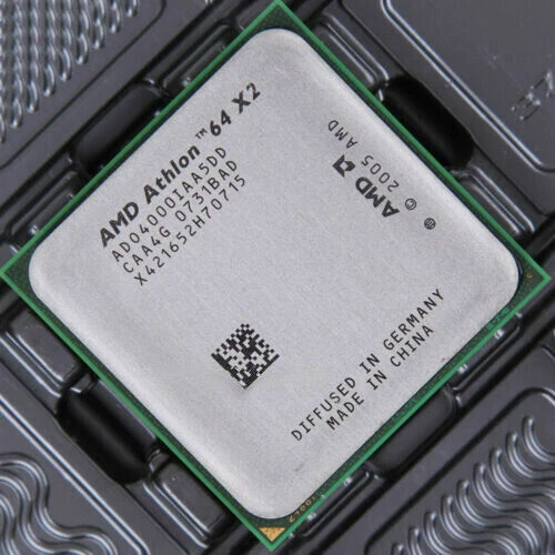 AMD Athlon 64 X2 4000+ Processor 2.1GHz ADO4000IAA5DD Socket AM2 65W 1000MHz CPU - Photo 2/4