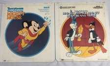 Looney Looney Bugs Bunny Movie  Terrytoons Mighty Mouse Volume 1 Videodiscs RCA