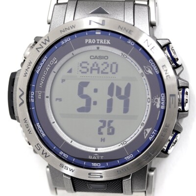 CASIO PROTREK PRW-31YT-7JF Solar Radio Men's Watch Used Gift | eBay