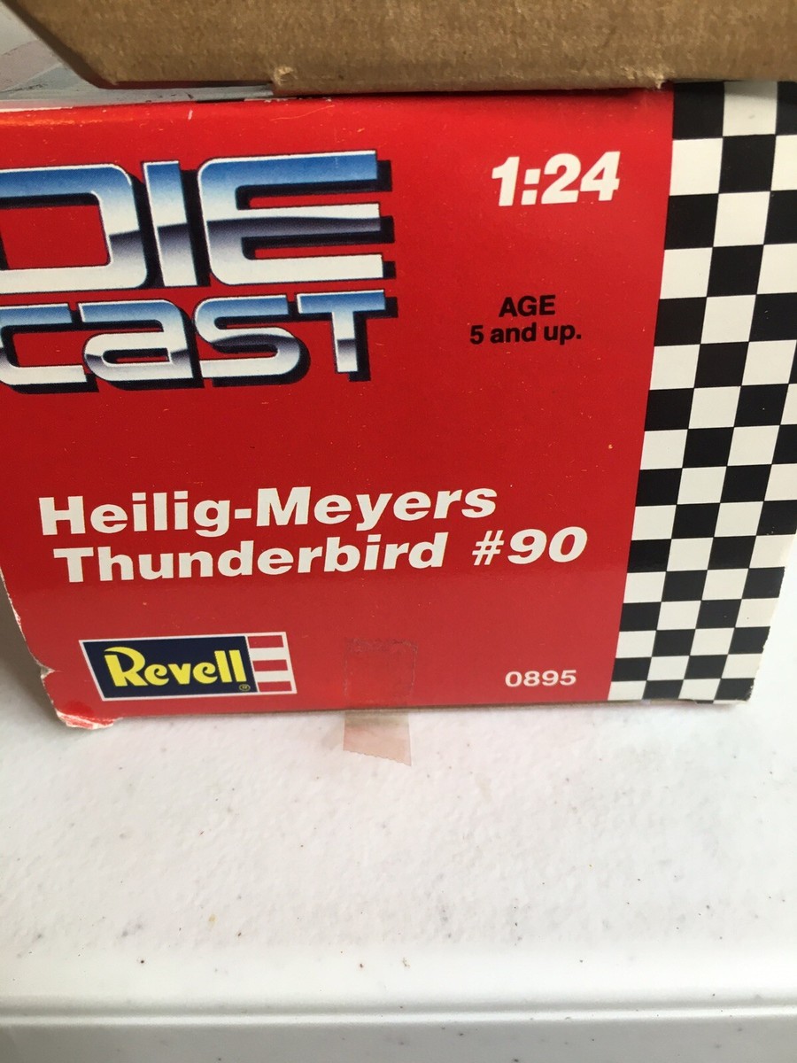 Miniature Revell 1/24 Stock Car Ford #90 Bobby Hillin - Nascar, Bleu, Diecast, Occasion