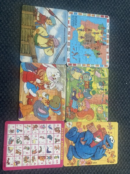 Puzzles Coleccion Susaeta Años 80