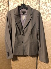 Ann Taylor NWT Brown Jacket Blazer Size 12