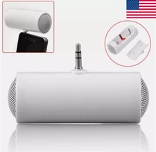 3.5mm Jack Plug In Mini Speaker Stereo MP3 Portable Fits Phone Laptop USA