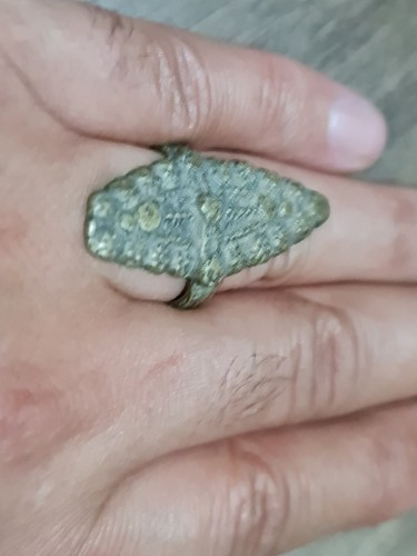 Antique Vintage Ring Yemeni Silver Jewelry Collectables - Picture 7 of 14
