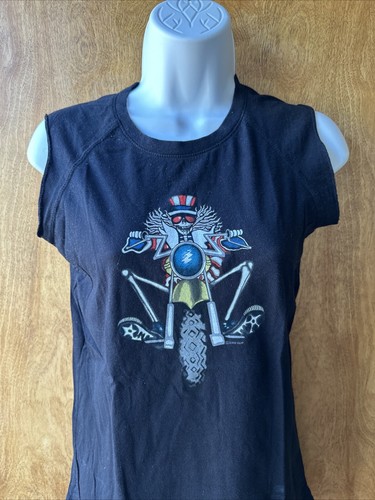 Little Hippie Motorcycle Graphic Tank- Lrg.