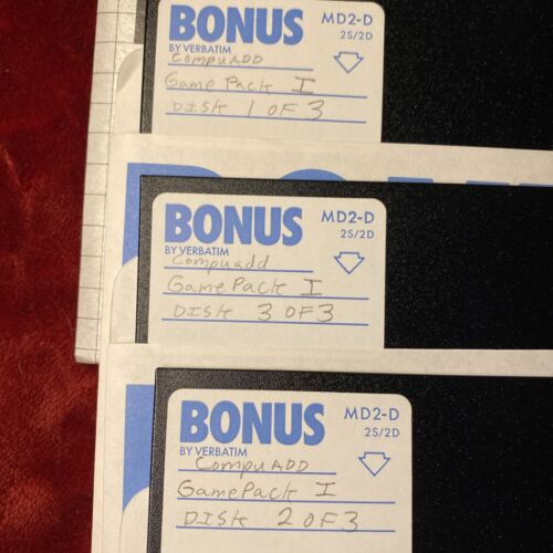 Lot Of 5.25” Floppy Disks Games For Pc Manhunter, Defender Of The Crown, Tetrus - Picture 4 of 12