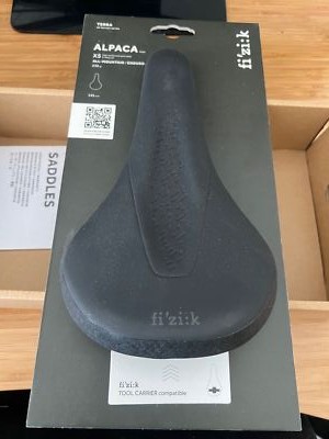 Fizik Alpaca Terra X5 black/black 145mm MTB Saddle