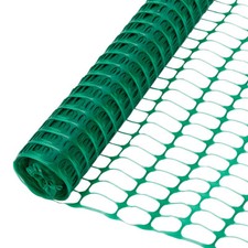 Green Garden Barrier Fence Plastic Mesh Safety Netting Event Fencing Net 1 x 50m