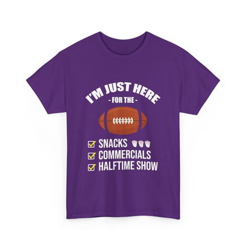 Fußballtrikot, I'M Here for Snacks Werbung Halbzeitshow Sport T-Shirt - Bild 9 von 9